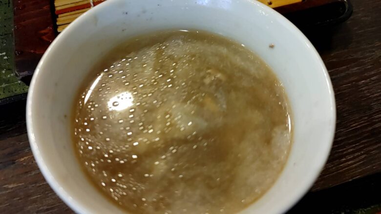 蕎麦湯