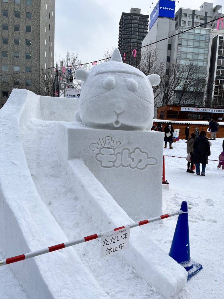 大通公園会場　雪像