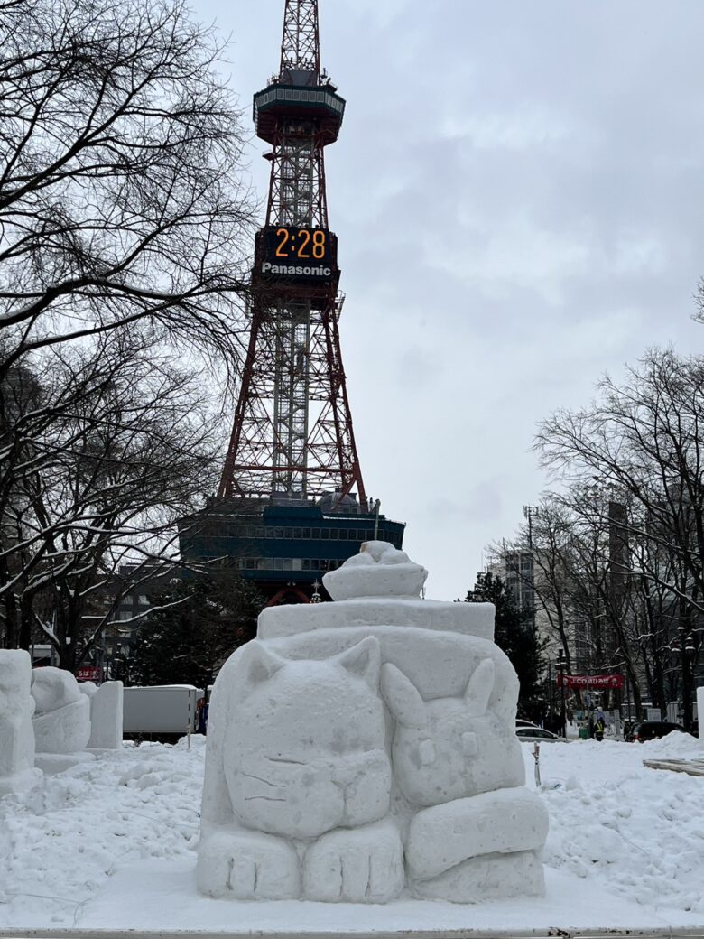 大通公園会場　雪像