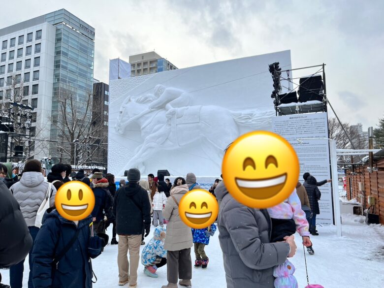 大通公園会場　大雪像