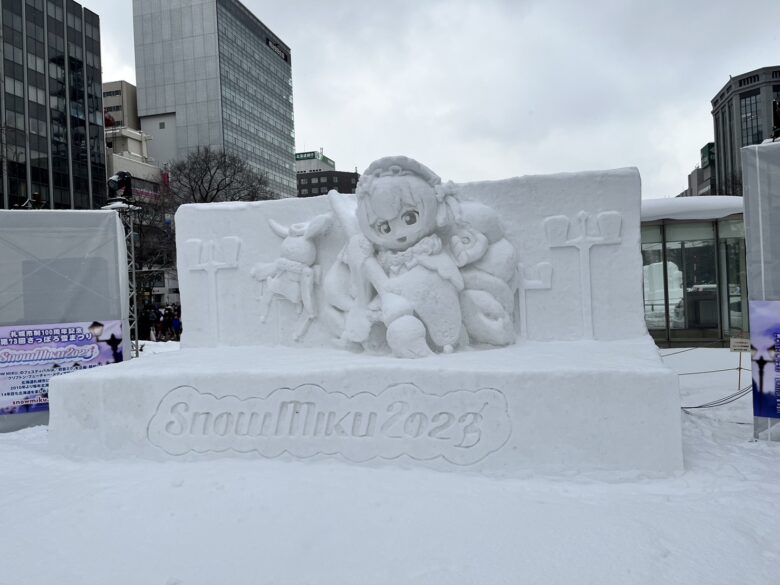 大通公園会場　大雪像