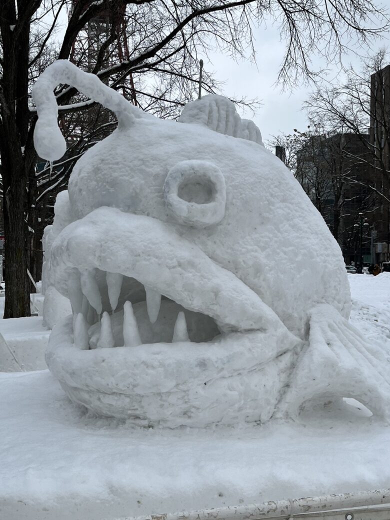 大通公園会場　雪像