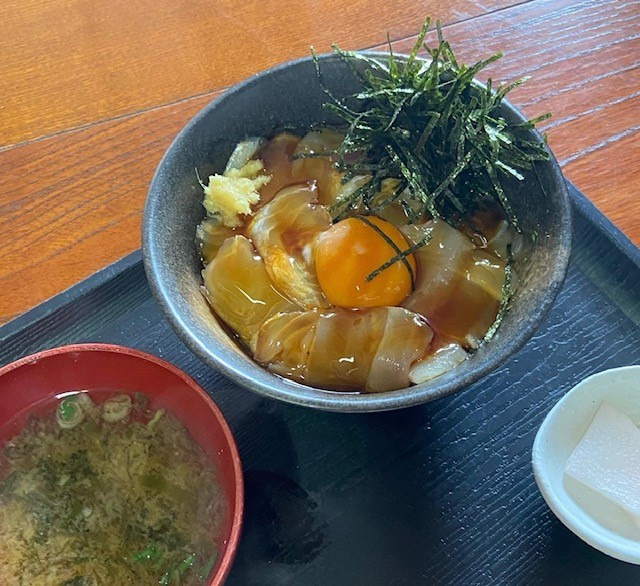 ヒラメヅケ丼