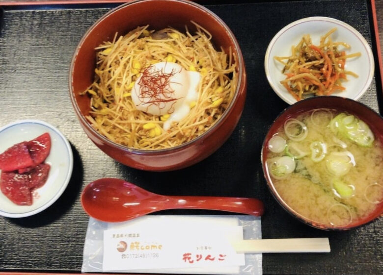 大鰐温泉もやしうまか丼