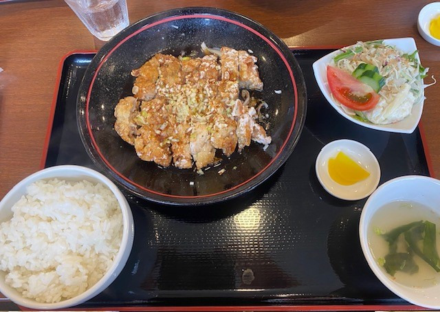 油淋鶏定食