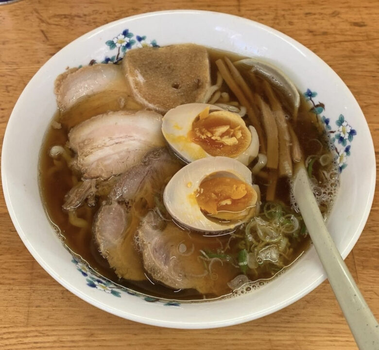 特製ラーメンの醤油