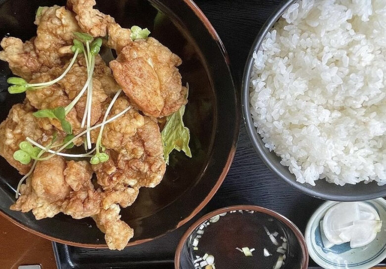 油淋鶏定食