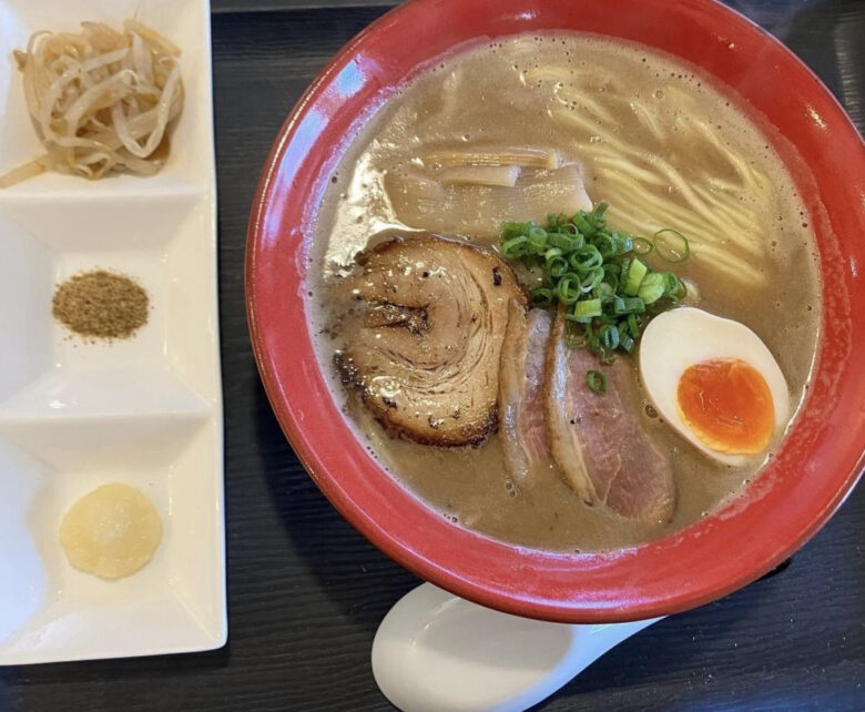 鴨鶏豚醤油ラーメン