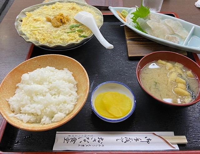 ほたて貝焼きみそ定食