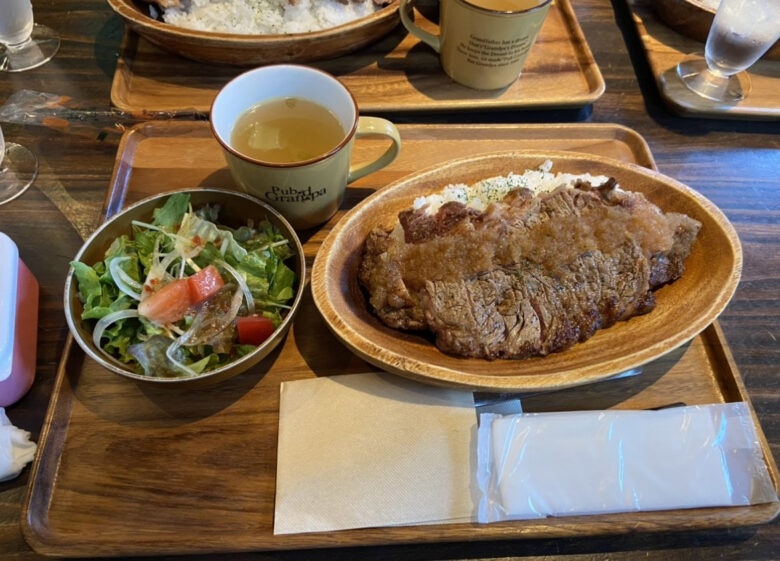 サーロインステーキランチ