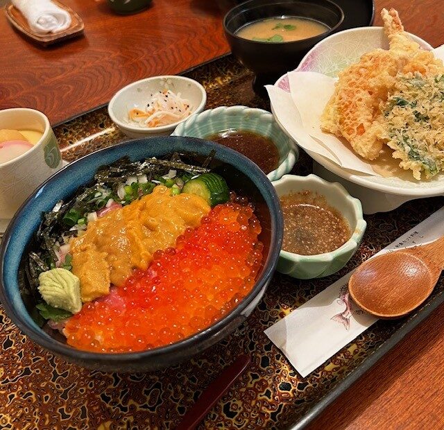 三食丼セット