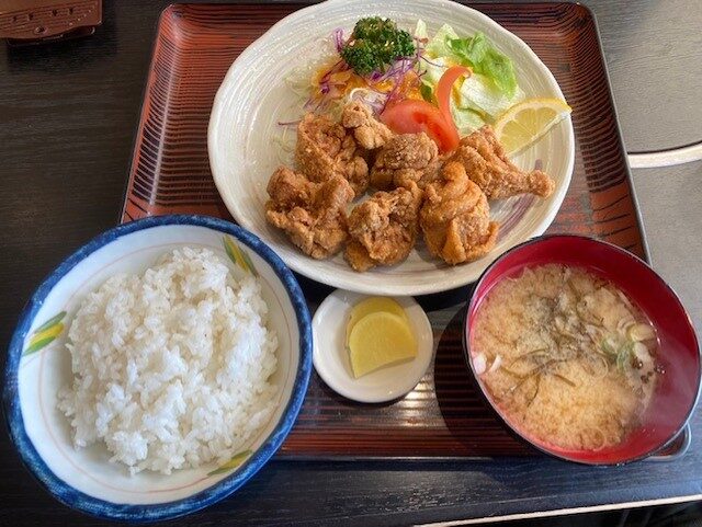 若鶏唐揚げ定食